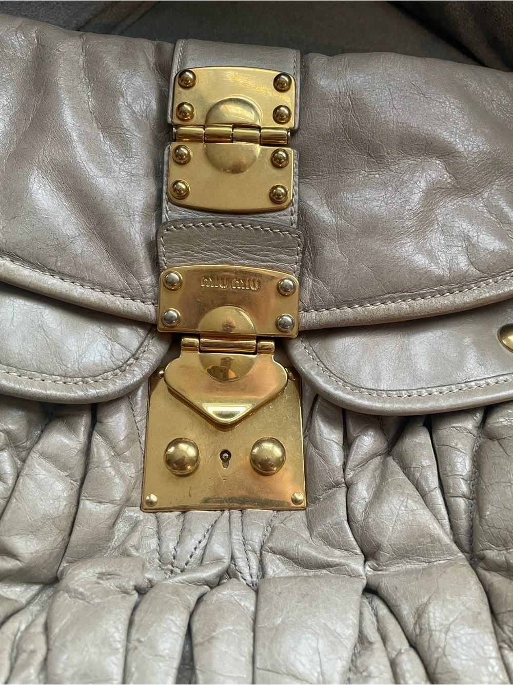Miu Miu Matelassé  2 way bag